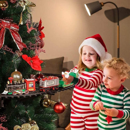 Modèle de voiture de train électrique de Noël pour décoration d'arbre, Modèle de voiture de train (238-9)