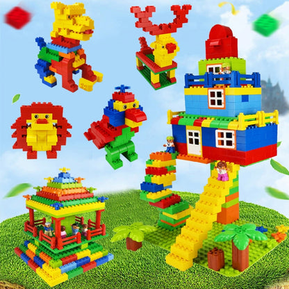 Ensemble de blocs de construction pour enfants, 9090 (564 pièces), 9090 (440 pièces), 45002 (94 pièces), 45002 (139 pièces), 9656 (102 pièces), 9656 (135 pièces), 9076 (147 pièces)
