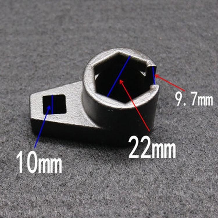 2 douilles de clé pour capteur d'oxygène de voiture 22 mm, clé