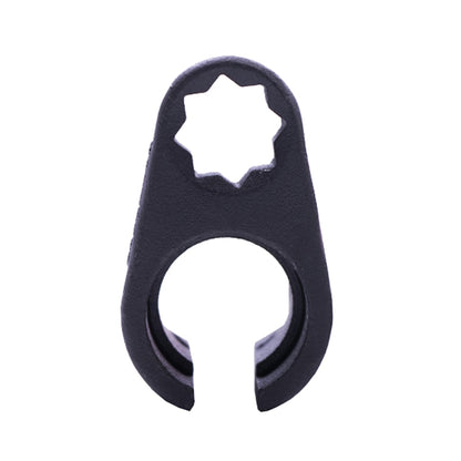 Clé à douille pour sonde à oxygène de voiture 22 mm, clé à angle de 1/2 pouce