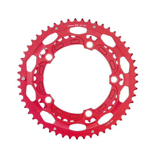كرنك دراجة طريق WEST BIKING YP0719274 53-39T مزدوج القرص، WEST BIKING YP0719274 53-39T