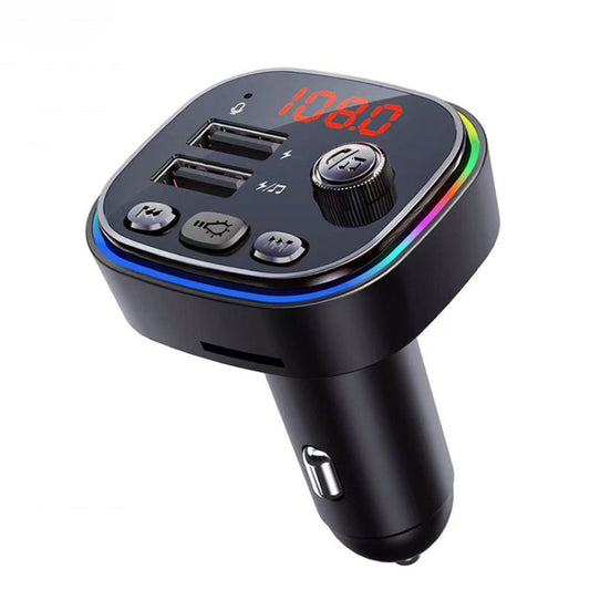 Lecteur de Musique MP3 Bluetooth USB de Voiture avec Lumières Colorées, C20