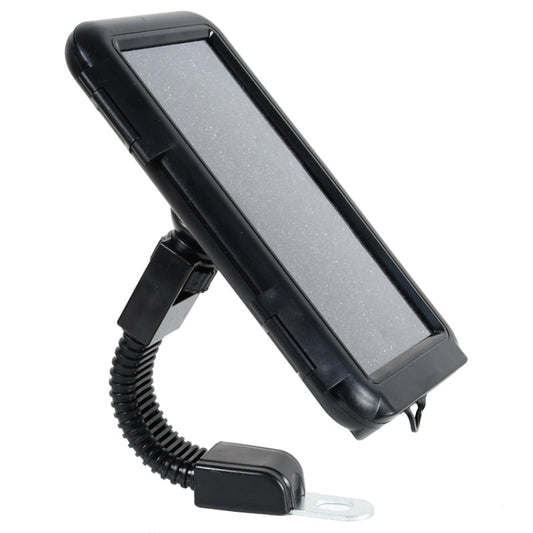Support de téléphone portable étanche pour moto et vélo, Style :, Bouton plat (6,5 pouces), Rétroviseur (6,5 pouces), Guidon (7 pouces), Rétroviseur (7 pouces)