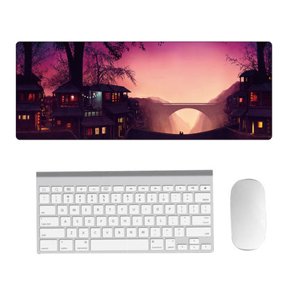 Hand-Painted Fantasy Pattern Mouse Pad, Size:, 300 x 800 x 1.5mm Not Overlocked, 300 x 800 x 2mm Seaming, 300 x 800 x 3mm Seaming, 300 x 800 x 4mm Seaming, 300 x 800 x 5mm Seaming, 400 x 900 x 1.5mm Not Overlocked, 400 x 900 x 2mm Seaming              ...