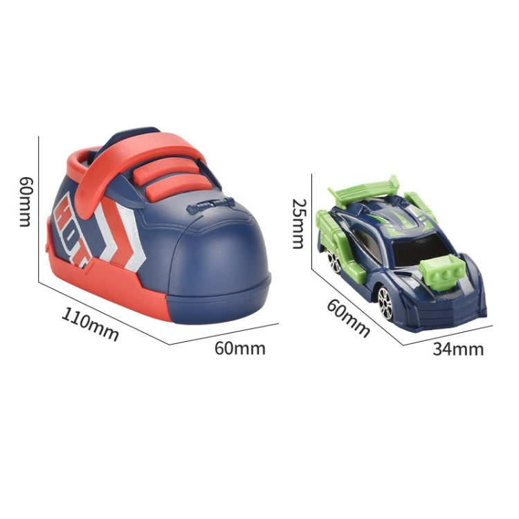 Ensemble de jouets de voiture à éjection pour enfants, rouge, vert