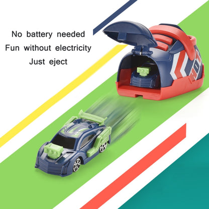 Ensemble de jouets de voiture à éjection pour enfants, rouge, vert