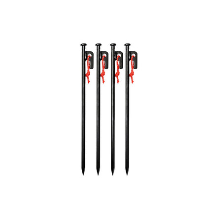 Outdoor Camping Windproof Fixed Canopy Ground Nails, 4 PCS 20cm, 6 PCS 20cm, 8 PCS 20cm, 10 PCS 20cm, 4 PCS 25cm, 6 PCS 25cm, 8 PCS 25cm, 10 PCS 25cm, 4 PCS 30cm, 6 PCS 30cm, 8 PCS 30cm, 10 PCS 30cm, 4 PCS 40cm, 6 PCS 40cm, 8 PCS 40cm, 10 PCS 40cm