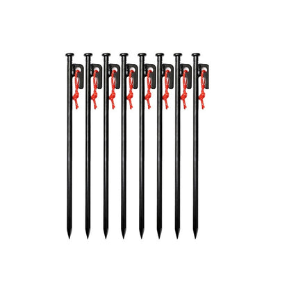 Outdoor Camping Windproof Fixed Canopy Ground Nails, 4 PCS 20cm, 6 PCS 20cm, 8 PCS 20cm, 10 PCS 20cm, 4 PCS 25cm, 6 PCS 25cm, 8 PCS 25cm, 10 PCS 25cm, 4 PCS 30cm, 6 PCS 30cm, 8 PCS 30cm, 10 PCS 30cm, 4 PCS 40cm, 6 PCS 40cm, 8 PCS 40cm, 10 PCS 40cm