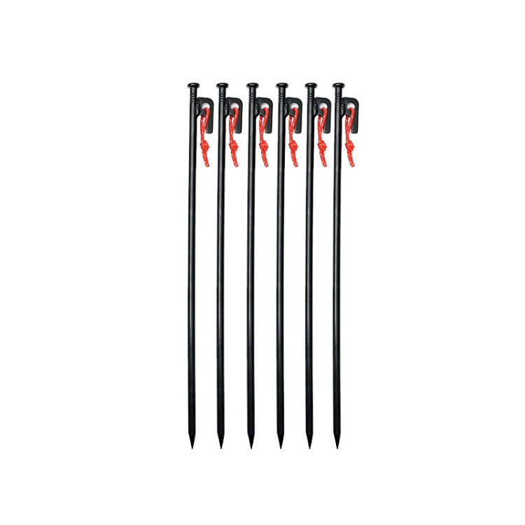 Outdoor Camping Windproof Fixed Canopy Ground Nails, 4 PCS 20cm, 6 PCS 20cm, 8 PCS 20cm, 10 PCS 20cm, 4 PCS 25cm, 6 PCS 25cm, 8 PCS 25cm, 10 PCS 25cm, 4 PCS 30cm, 6 PCS 30cm, 8 PCS 30cm, 10 PCS 30cm, 4 PCS 40cm, 6 PCS 40cm, 8 PCS 40cm, 10 PCS 40cm