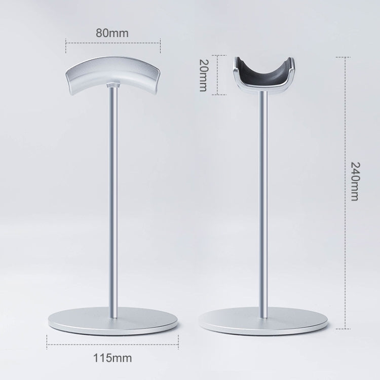 Metal Display Desktop Stand for Headset, Red, Black, Silver