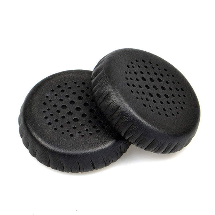 2 PCS Headset Honeycomb Earmuffs for Jabra Evolve 20se / 30II / 40 / 65+ / 75+, Black, Gray