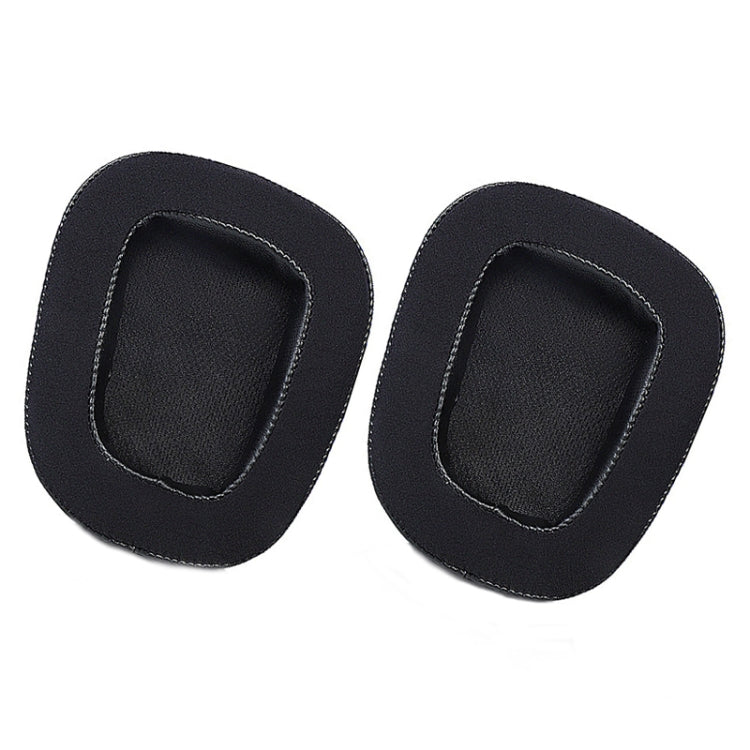 2 PCS Headset Sponge Earpads For Logitech G633 / G933, Black Gel