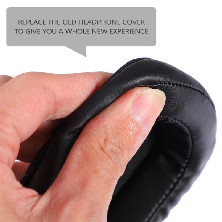 2 PCS Headset Sponge Earpads For Logitech G633 / G933, Black Gel