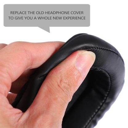 2 PCS Headset Sponge Earpads For Logitech G633 / G933, Black Gel