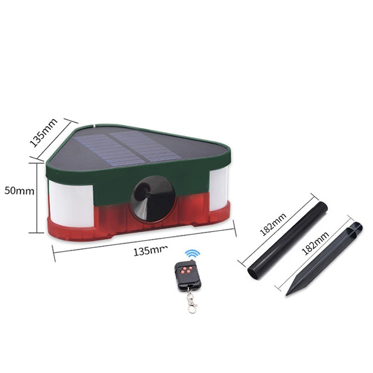 Solar Mouse Repeller High Frequency Ultrasonic Animal Drive, Solar Mouse Repeller