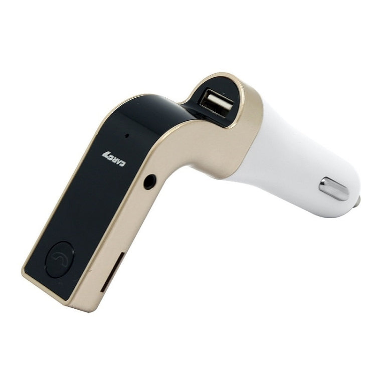 Lecteur MP3 Bluetooth mains libres FM pour voiture G7, G7 Or, G7 Argent, G7 Noir, G7 Rose, G7 Or Rose