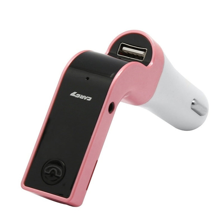 Lecteur MP3 Bluetooth mains libres FM pour voiture G7, G7 Or, G7 Argent, G7 Noir, G7 Rose, G7 Or Rose