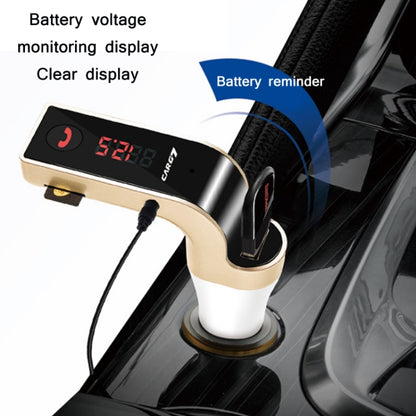 Lecteur MP3 Bluetooth mains libres FM pour voiture G7, G7 Or, G7 Argent, G7 Noir, G7 Rose, G7 Or Rose