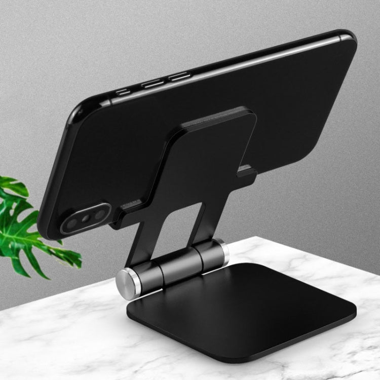 MT510 Universal Metal Folding Stand For Mobile Phone And Tablet, Moonlight Silver, Mysterious Black, Rose Gold