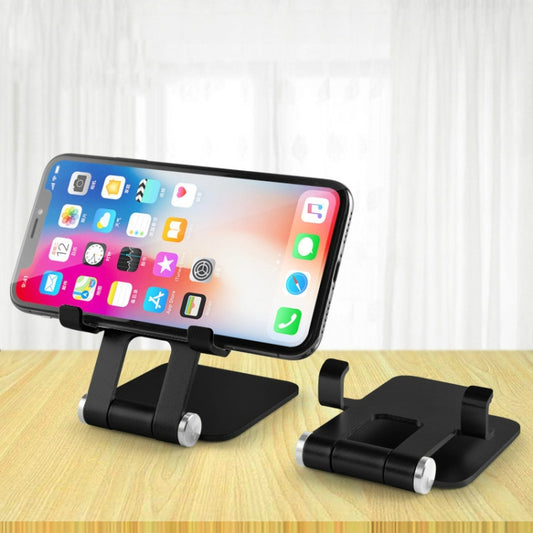 MT510 Universal Metal Folding Stand For Mobile Phone And Tablet, Moonlight Silver, Mysterious Black, Rose Gold