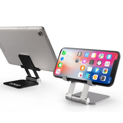 MT510 Universal Metal Folding Stand For Mobile Phone And Tablet, Moonlight Silver, Mysterious Black, Rose Gold
