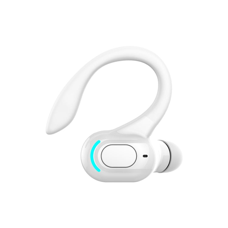 F8 Bluetooth 5.1 Ear-Mounted Stereo Wireless Sports Earphone, Single Earphone (Black+Green), Single Earphone (Black), Single Earphone (White), Single Earphone (Black+Red), Single Earphone (Black+Blue)