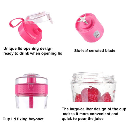 6-Blade Electric Fruit Juicer Juice Cup