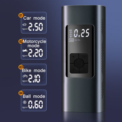 F7102 Pompe à air électrique intelligente pour pneu de voiture, version filaire, version de charge USB
