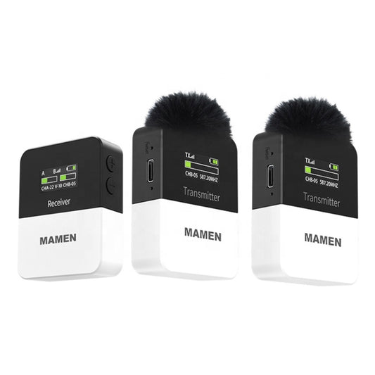 MAMEN KT-W1 Live Single-Reverse Camera Microphone, Specification:, 1 in 1, 2 in 1