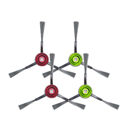 Accesorios para Ecovacs Deebot T9 AIVI/T9 AIVI+: 2 pares de cepillos de borde, 2 trapos, 2 filtros de red y cepillo de rodillo doble.