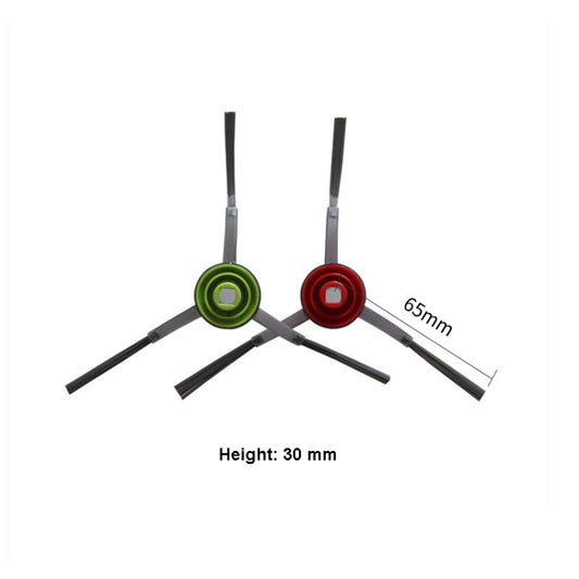 Accesorios para Ecovacs Deebot T9 AIVI/T9 AIVI+: 2 pares de cepillos de borde, 2 trapos, 2 filtros de red y cepillo de rodillo doble.