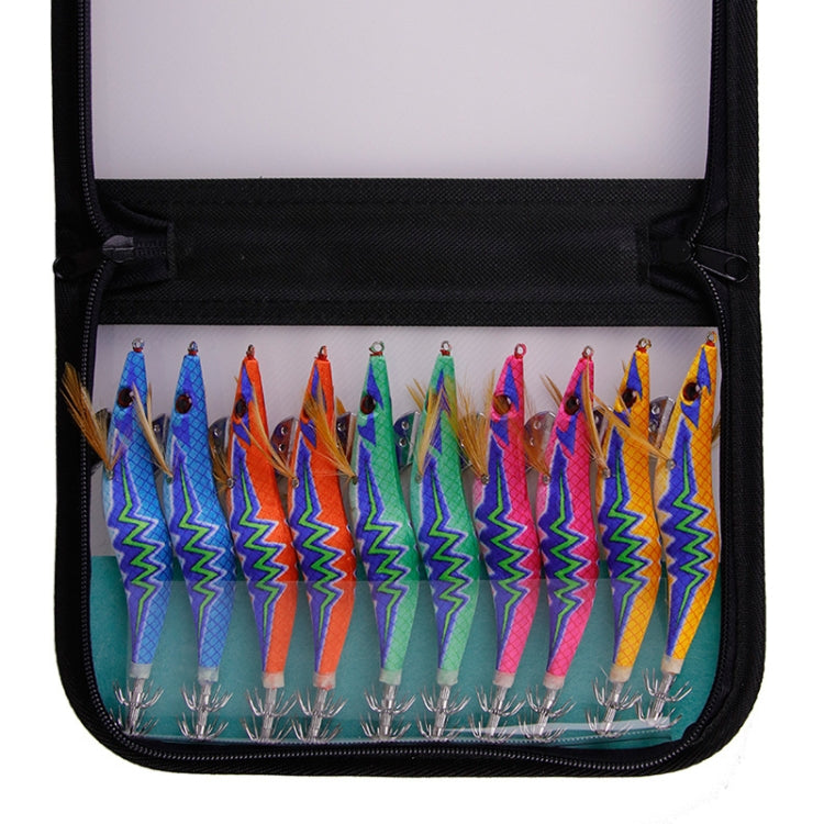 Lot de 10 boîtes de crevettes en bois à perles lumineuses, 3.0