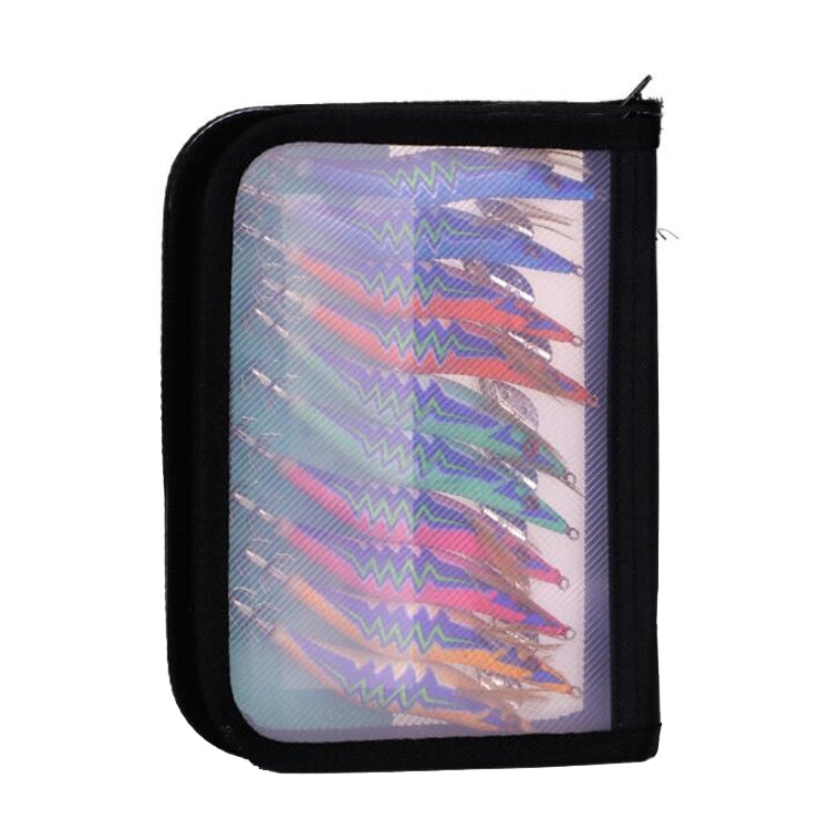 Lot de 10 boîtes de crevettes en bois à perles lumineuses, 3.0