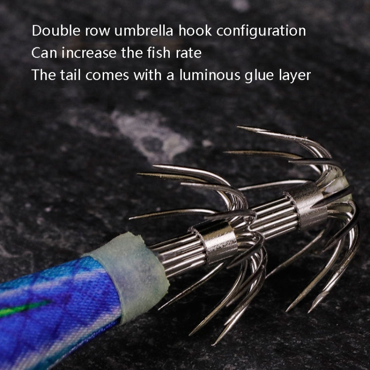 Lot de 10 boîtes de crevettes en bois à perles lumineuses, 3.0
