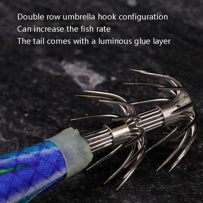 Lot de 10 boîtes de crevettes en bois à perles lumineuses, 3.0