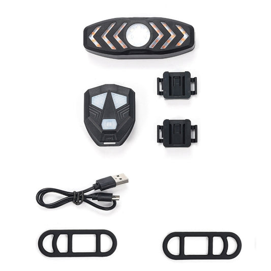 WEST BIKING Feu arrière de vélo à télécommande avec tonalité de klaxon, YP0701313