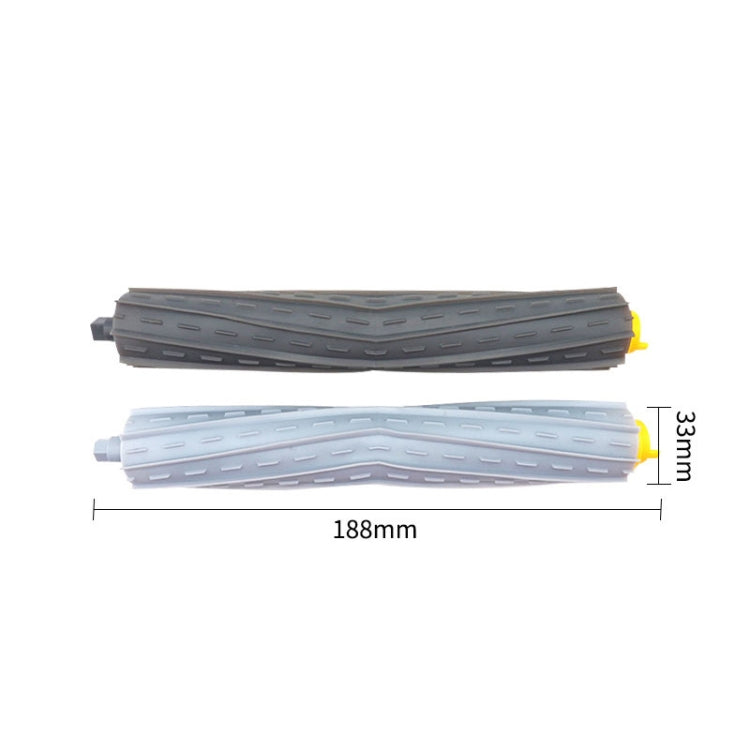 1 Pair Main Brush XR319 Sweeping Robot Accessories For iRobot 8 Series / 9 Series, 1 Pair Main Brush, 10 PCS Side Brush, 5 PCS Filter, 2 PCS Steering Wheel