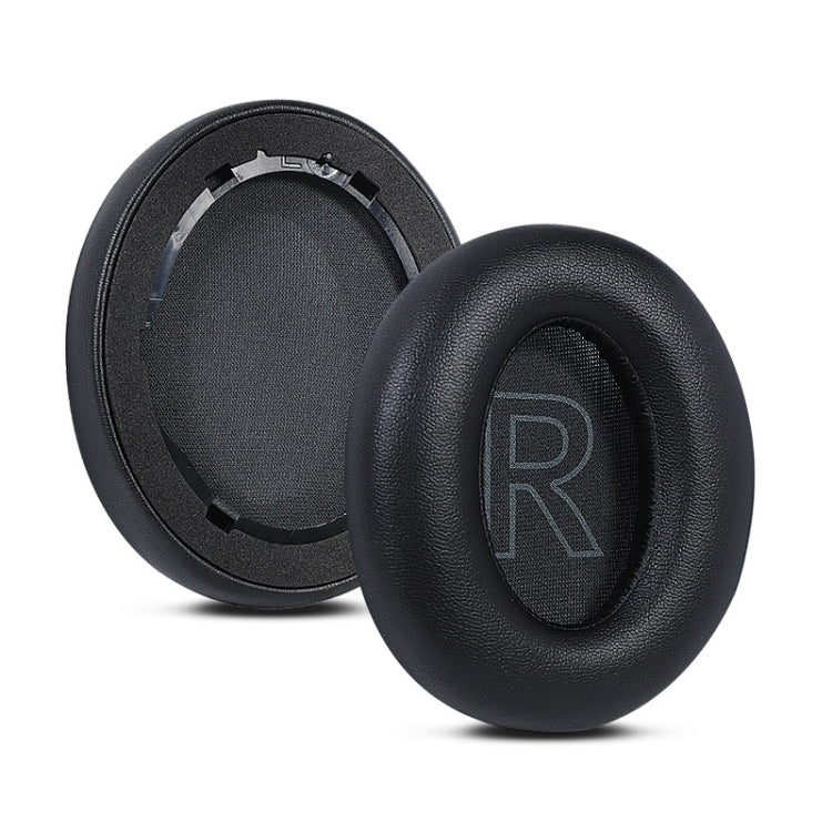 2pcs Protein Leather Sponge Earphone Cover For Anker Soundcore Life, Q10 (Black+Red), Q20 (Black), Q30 (Black), Q35 (Black), Q35 (Dark Blue), For Anker Soundcore Life Q35
