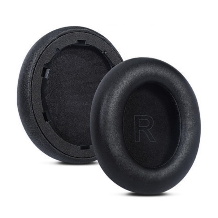 2pcs Protein Leather Sponge Earphone Cover For Anker Soundcore Life, Q10 (Black+Red), Q20 (Black), Q30 (Black), Q35 (Black), Q35 (Dark Blue), For Anker Soundcore Life Q35