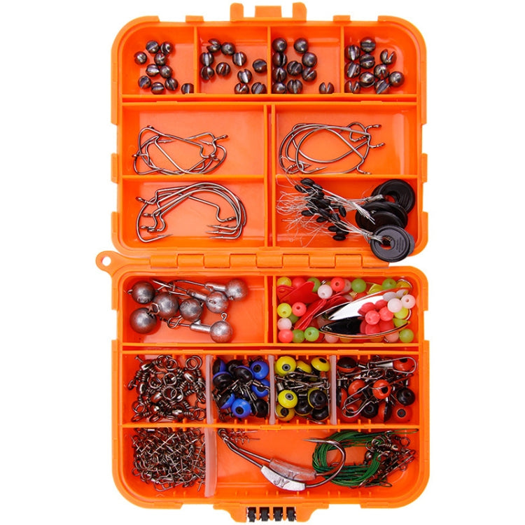 213 pièces/ensemble d'accessoires de pêche au calmar, 213 pièces/ensemble (Orange), 213 pièces/ensemble (Noir)