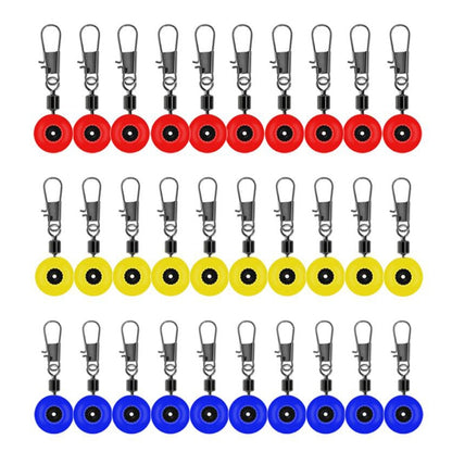 Lot de 165 accessoires pour hameçons pour calamars, lot de 165 pièces (orange), lot de 165 pièces (noir)