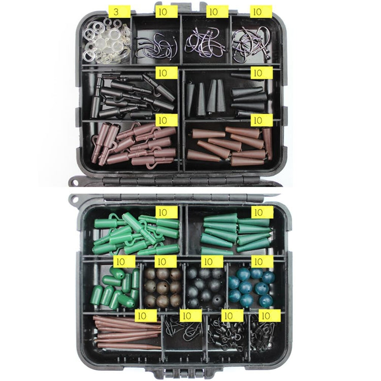 Accessoires d'hameçons Road Squid, 174 pièces/kit, 189 pièces/kit