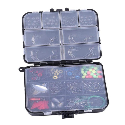 Accessoires d'hameçons pour calamars de route, lot de 160 pièces, lot de 187 pièces