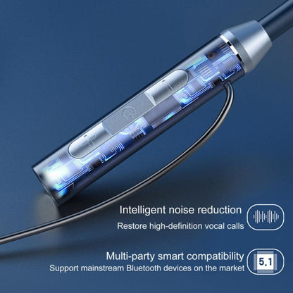 BT-63 Wireless Bluetooth Neck-mounted Magnetic Headphone, Green, Black, Blue, Red, Pink, White