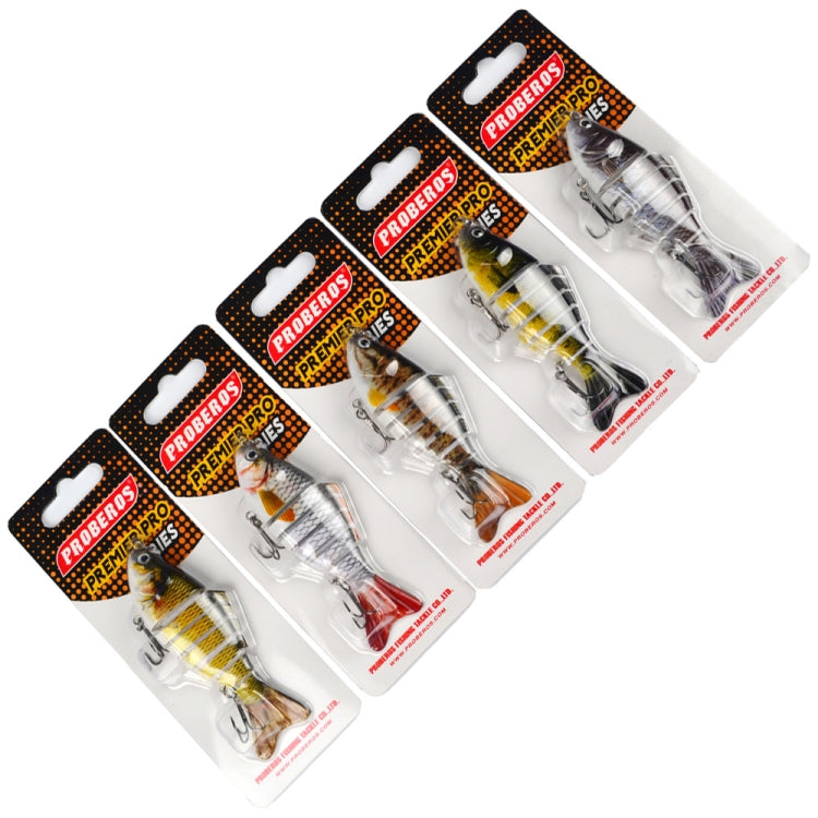 2 LURES PROBEROS HS001 10cm 15.5g Leurres Artificiels Durs pour la Pêche, A, B, C, D, E, G, H, I, M, N, O, P, Q, R, S