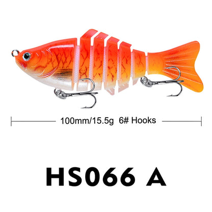 PROBEROS HS066 10cm 15.5g Sea Fishing Simulation Road Sub-Bait, A, B, C, D, E