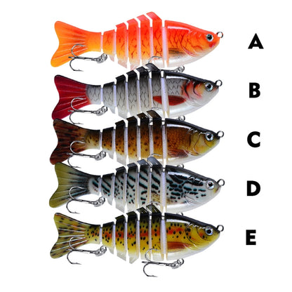 PROBEROS HS066 10cm 15.5g Sea Fishing Simulation Road Sub-Bait, A, B, C, D, E