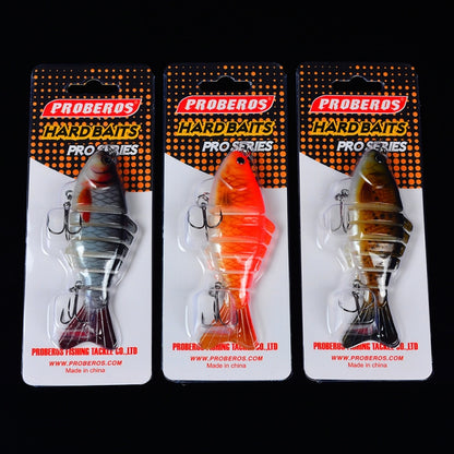 PROBEROS HS066 10cm 15.5g Sea Fishing Simulation Road Sub-Bait, A, B, C, D, E
