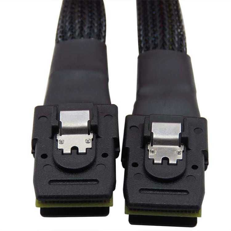 SAS36P SFF-8087 to SAS36P Cable Motherboard Server Hard Disk Data Cable, Black 0.5m, Black 0.7m, Black 1m