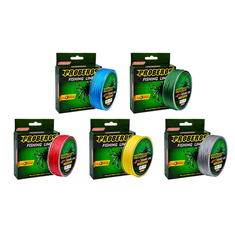2 PCS PROBEROS 4 Ligne de pêche Strong Horse modifiée 100M, 0.4 / 6LB, 0.6 / 8LB, 0.8 / 10LB, 1.0 / 15LB, 1.5 / 20LB, 2.0 / 25LB, 2.5 / 30LB, 3.0 / 35LB, 4.0 / 40LB, 5.0 / 50LB, 6.0 / 60LB, 7.0 / 70lb, 8.0 / 80lb, 10.0 / 100LB